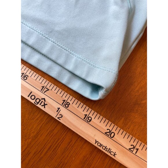 Hind Womens Half-Zip Pullover Sz M Light Blue Athleticleisure Lightweight Jacket - Picture 5 of 8